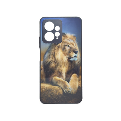 Чехол пластиковый с защитой камеры для Xiaomi Redmi Note 12 